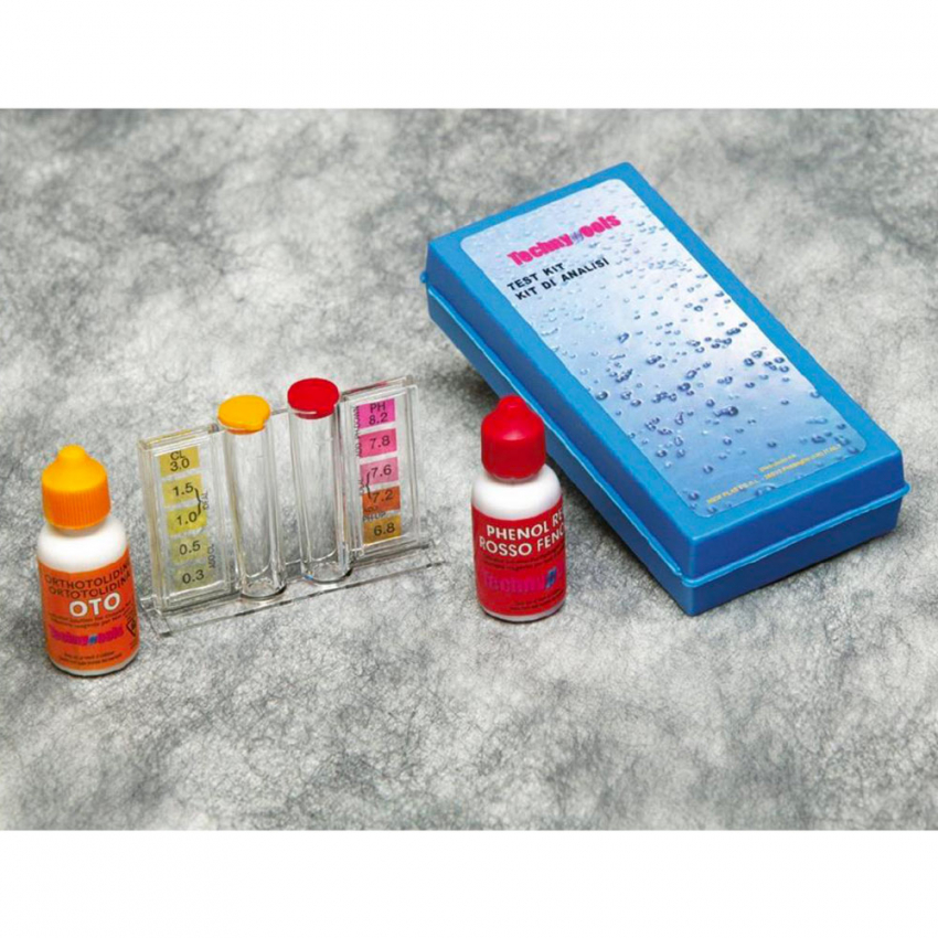 Wartung Kit Mit Anti-Algen Dichlor Trichlor Flockungsmittel Tester PH/Chlor