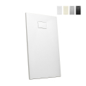 Unterputz rechteckige Harz Duschwanne 120x90 Stone 