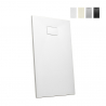 Unterputz rechteckige Harz Duschwanne 120x90 Stone 