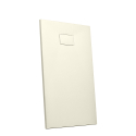 Harzduschwanne bodenbündig rechteckig 140x90 modernes Design Stone Modell