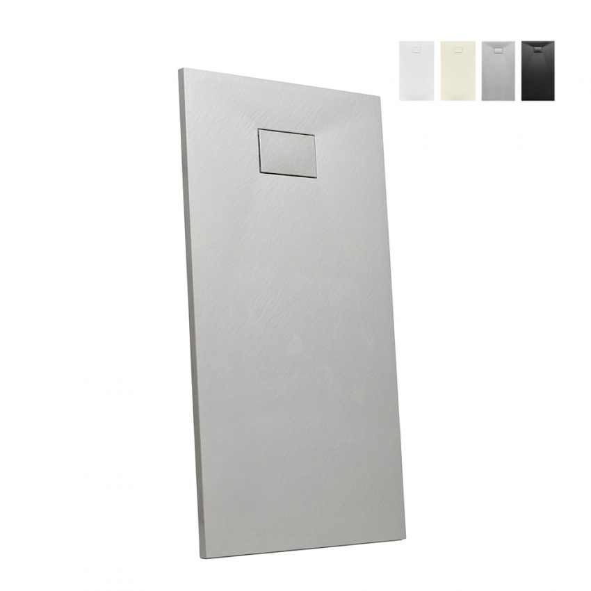 Unterputz rechteckige Harz Duschwanne 160x80 Stone Aktion Unterputz rechteckige Harz Duschwanne 160x80 Stone Aktion