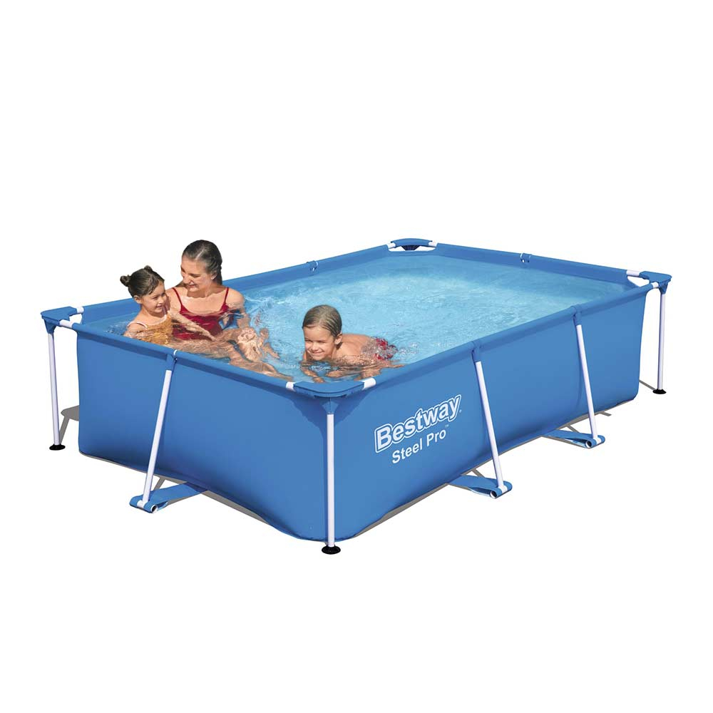 Bestway 56403 Steel Pro oberirdischer Pool rechteckig 259x170x61cm