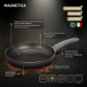 12-teiliges Kochtopfset für Kücheninduktionskochfeld Magnetica
