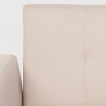 3-Sitzer Liegesofa Stoff Bett clic clac modernes Design Tulum 