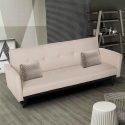 3-Sitzer Liegesofa Stoff Bett clic clac modernes Design Tulum 