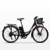 Elektrofahrrad E-Bike für Frau mit Korb 250w Rks Xt1 Shimano Rabatte