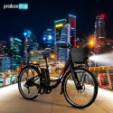 Elektrofahrrad E-Bike für Frau mit Korb 250w Rks Xt1 Shimano Angebot