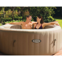 Intex 28408 Pure Spa Bubble Massage aufblasbares Rundes Becken 216 X 71 cm Verkauf