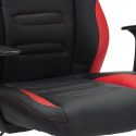 Ergonomischer Büro Sessel Kunstleder Design Sport Racing Aragon Fire Sales