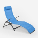 Klappbare Strandliege Liegestuhl Sonnenliege für Strand und Garten Pasha Luxury Auswahl