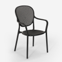 Stuhl in modernem Design aus Polypropylen für Küche Bar Restaurant und Außen Clara 