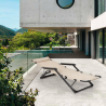 Klappstrand- und Gartenliegestuhl mit Mehreren Positionen Zero Gravity Emily Lux