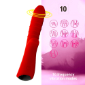 Klitoraldildovibrator 10 Frequenzen 19,5 cm hypoallergene USB-stimulierende Skalen Robin