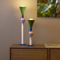 Mehrfarbige moderne Stehlampe Tisch Slide Carmen