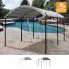 Pavillon 3x4 Meter Autoüberdachung Café Garten Stahl Onda UV Schutz Verkauf