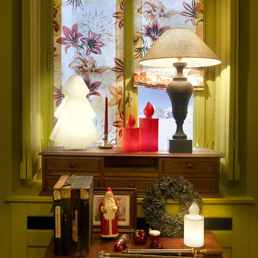 Modernes Design Weihnachtsbaum Tisch Stehlampe Slide Lightree