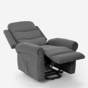 Elektrischer Relax-Sessel Victoria, mit Rädern Massage, Aufstehhilfe und Heizung