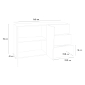Sideboard Kommode modernes Design 2 Türen 3 Schubladen Vega Living Auswahl