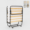 Klappbett mit Matratze und Mikrofaserlatten 80x180cm Apollo Sales