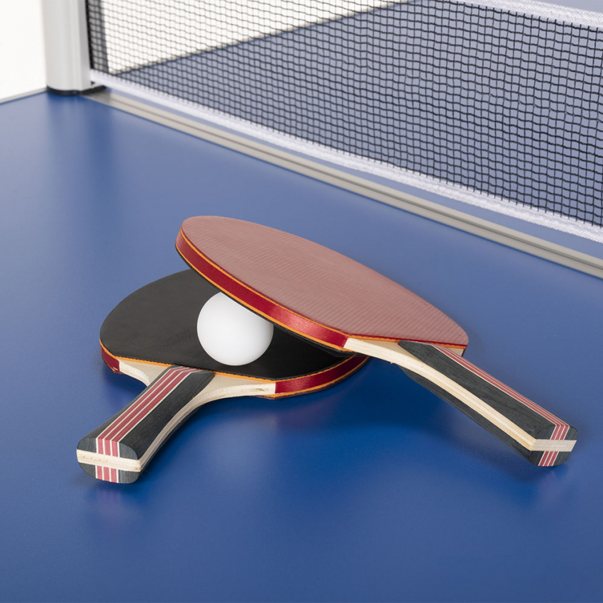  Corkscrew: Set bestehend aus 2 Schlägern und 3 Bällen für Tischtennis 