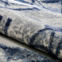 Wohnzimmerteppich Blau Grau modernes Design Milano BLU014 Angebot