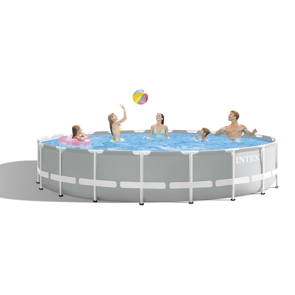 Intex 26756 Ex 26762 Prism Frame Rund Groß Aufstellpool 610x132cm