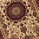 Perserteppich für Wohnzimmer mit orientalischem Blumenmotiv Istanbul CRE002IST Angebot