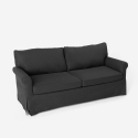 Modernes 3-Sitzer-Sofa im klassischen Design für Wohnzimmer und Lounges aus Stoff Belle Epoque