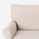 Belle Epoque Modernes 3-Sitzer-Sofa im klassischen Design für Wohnzimmer und Lounges aus Stoff Auswahl