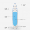 Aufblasbares Stand Up Paddle Board SUP 12'0 366cm Poppa Preis