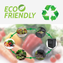 Komposter für Garten aus Kunststoff 300 Liter Humus Rabatte
