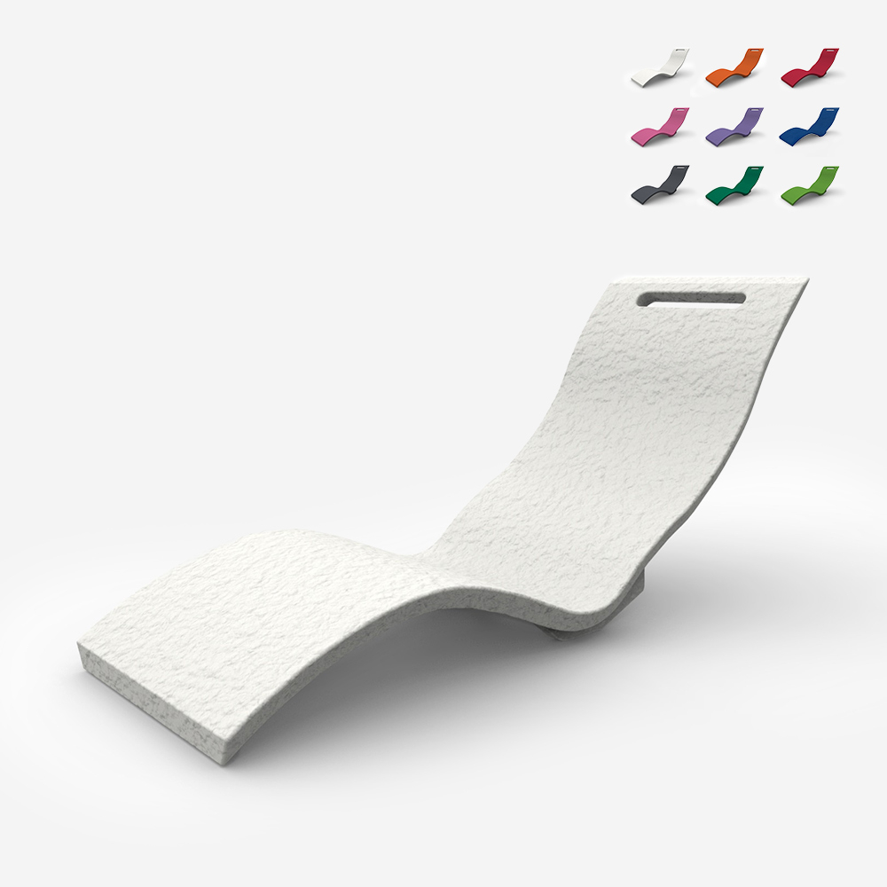 Ergonomische Spa-Garten-Chaiselongue Arkema Design Serendipity S010