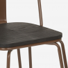 stühle stuhl aus stahl im Lix-stil für bar und küche ferrum one Kosten