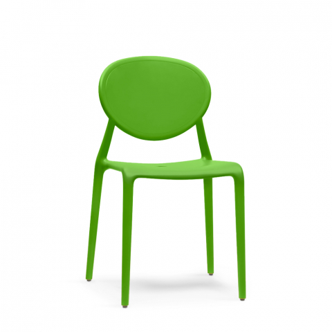 Stapelbare Stühle mit modernem Design für die Küchen Restaurants Bars Scab Gio Aktion