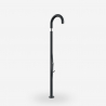 Gartendusche mit Fußwaschanlage Mischer modernes Design Arkema Funny Yin T125 