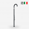 Gartendusche mit Fußwaschanlage Mischer modernes Design Arkema Funny Yin T125 