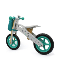 Kinderfahrrad ohne Pedale aus Holz mit Korb balance bike Ride