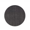 Rundes schwarz graues Antistress-Teppich-Wohnzimmerbüro 80cm Casacolora CCTOGRN Verkauf