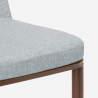 Designstühle aus Stoff und Metall für das Küchen Bars Restaurants Davos