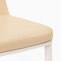 Design Stühle aus Kunstleder und Metall für Küchen Bars Restaurants Baden Light Eigenschaften