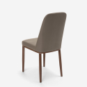 Design Stühle aus Kunstleder und Metall für Küchen Bars Restaurants Baden Kauf