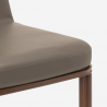 Design Stühle aus Kunstleder und Metall für Küchen Bars Restaurants Baden 