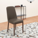 Design Stühle aus Kunstleder und Metall für Küchen Bars Restaurants Baden Sales