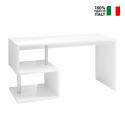 Moderne Schreibtisch Büro/Arbeitszimmer 140x60 Weiß Bolg Verkauf