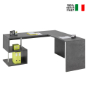 Eckschreibtisch Büro Modernes Design 180x160 cm Vilnis Dark Verkauf