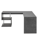 Eckschreibtisch Büro Modernes Design 180x160 cm Vilnis Dark Angebot