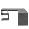 Eckschreibtisch Büro Modernes Design 180x160 cm Vilnis Dark Angebot