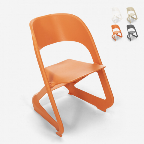 Stapelbarer Stuhl aus Kunststoff Design Bars Partys und öffentliche Veranstaltungen Nest Aktion