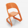 Stapelbarer Stuhl aus Kunststoff Design Bars Partys und öffentliche Veranstaltungen Nest Eigenschaften