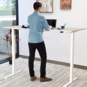 Höhenverstellbarer elektrischer Schreibtisch für Büro- und Designstudio Standwalk 160x80 Katalog